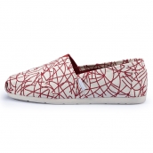 jm快樂瑪麗低幫淺口帆布鞋 韓版懶人一腳蹬單鞋 湯姆斯春夏新款女鞋 潮鞋 免運費